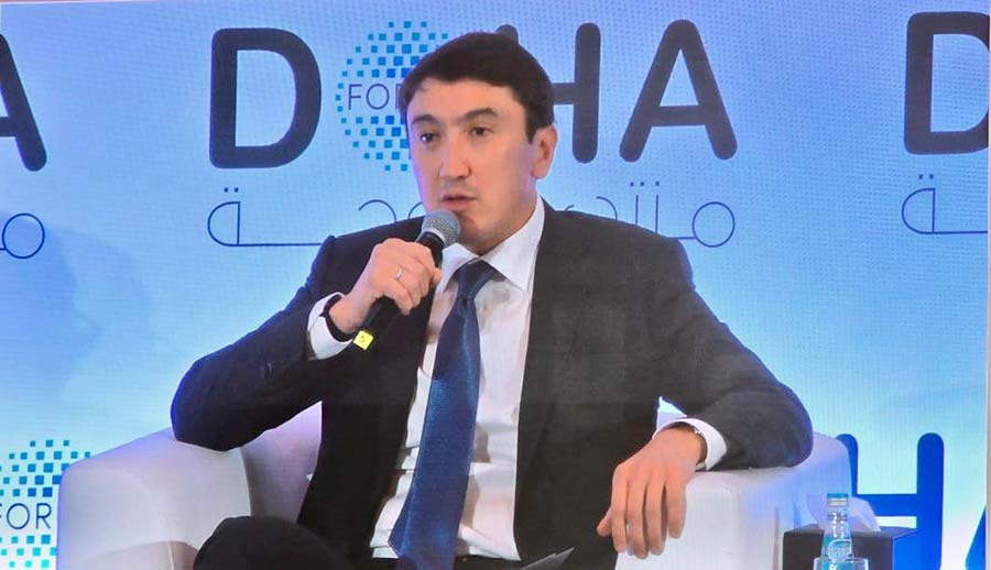 ПРЕДСЕДАТЕЛЬ KAZENERGY МАГЗУМ МИРЗАГАЛИЕВ ВЫСТУПИЛ НА ПЛОЩАДКЕ DOHA FORUM-2024 В КАТАРЕ — фото 1
