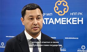 Исполнительный директор по развитию энергетической отрасли ОЮЛ Ассоциация KAZENERGY Нарынбаев Дамир: