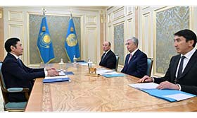 Мемлекет басшысы Қазақстан инвесторлар қауымдастығының төрағасы Болат Ақшолақовты қабылдады