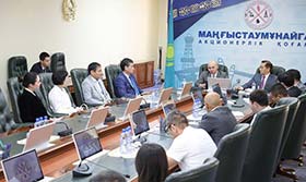 Руководство Ассоциации «KAZENERGY» провело встречу с представителями нефтегазовых компаний Мангистауской области